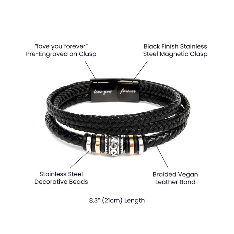 To My Stepdad Choice to Love – Bracelet